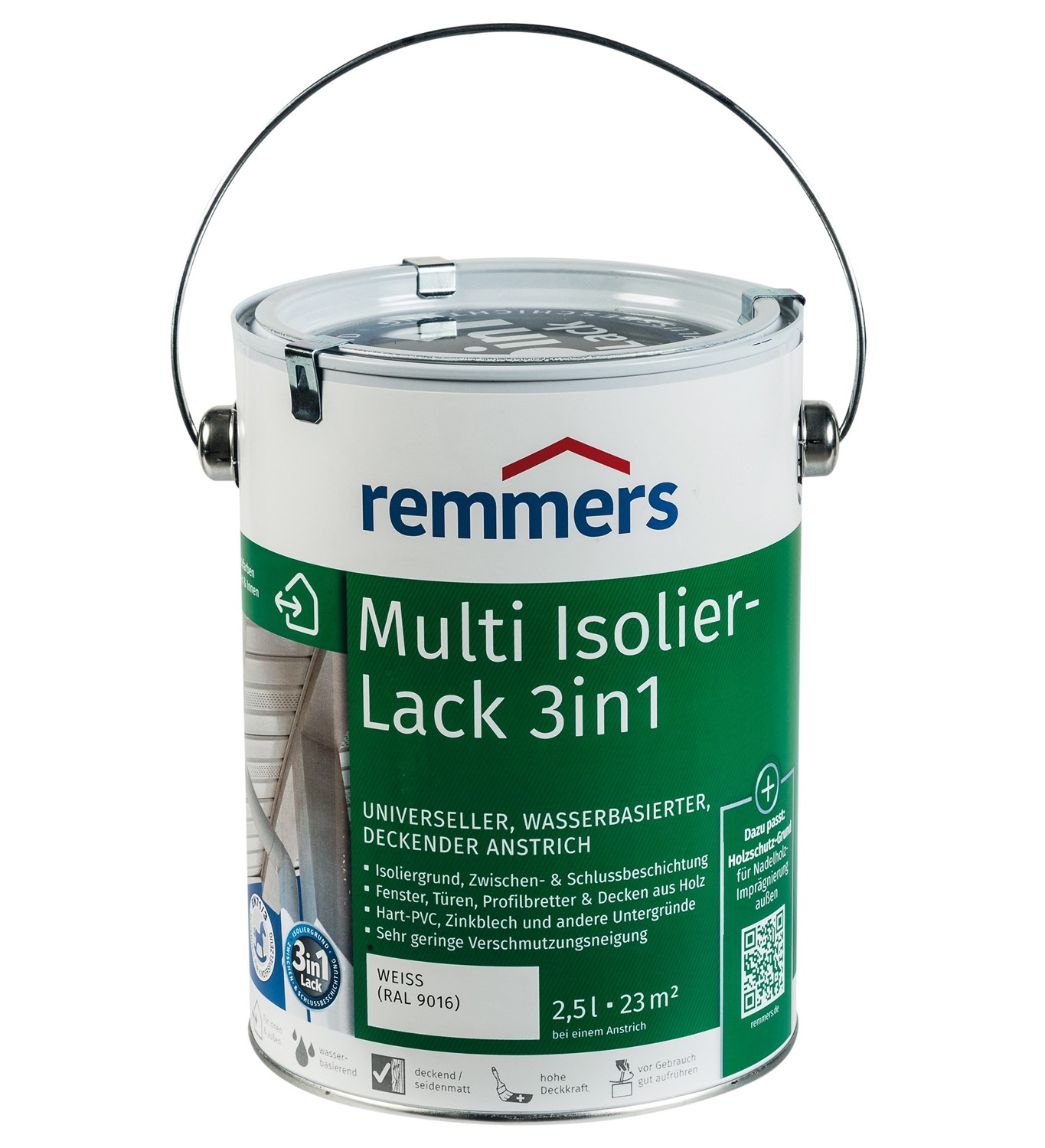 Remmers Multi Isolierlack 3in1 - Wasserbasierter Mehrzwecklack von Remmers Remmers Multi Isolierlack 3in1 - Wasserbasierter Mehrzwecklack von Remmers