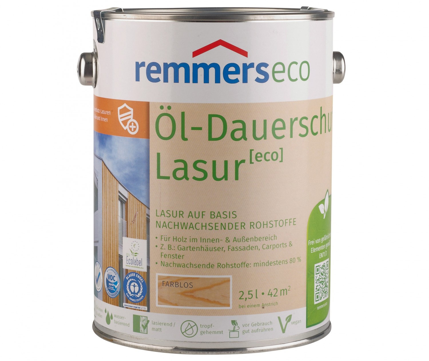 Lacke und Lasuren Remmers Öl-Dauerschutz-Lasur Eco im Test, Bild 2