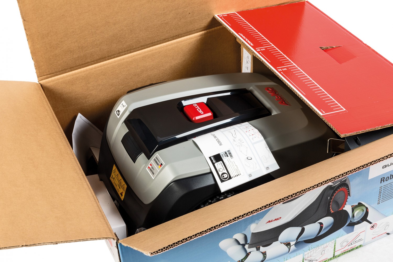 Flüsterleise zum gepflegten Grün: AL-KO Robolinho 1150 W, Bild 2 Roboter-Rasenmäher AL-KO Robolinho 1150 W im Test, Bild 2