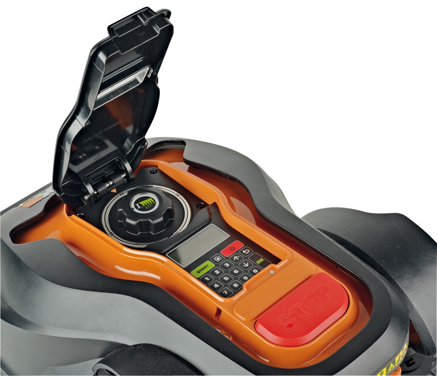 Der kleine Orangene: Worx Landroid WG 790 E, Bild 3 Roboter-Rasenmäher Worx Landroid WG 790 E im Test, Bild 3
