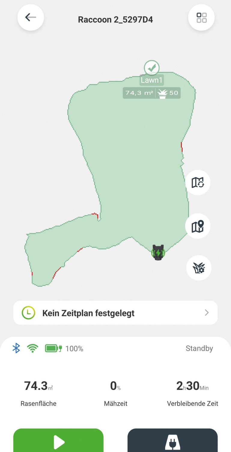 Roboter-Rasenmäher RoboUP Raccoon 2SE im Test, Bild 7