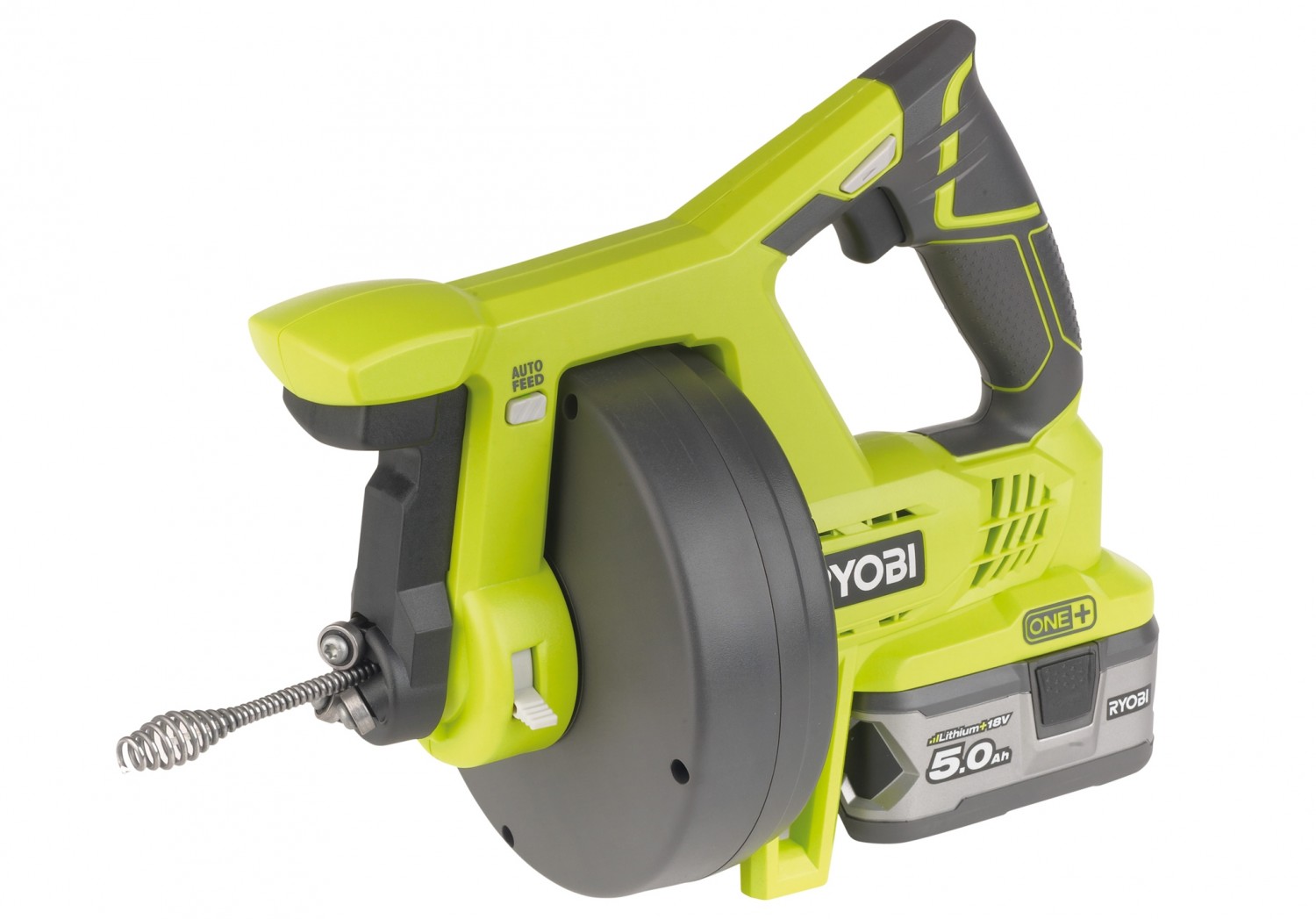 Akku-Rohrfrei: Ryobi Rohrreinigungsgerät R18DA, Bild 3 Rund ums Haus Ryobi Rohrreinigungsgerät R18DA im Test, Bild 3