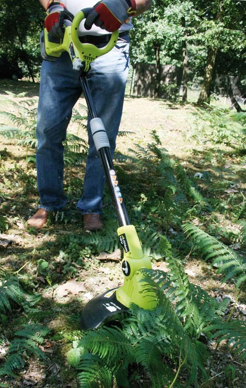 Anpassungsfähig: Ryobi Akku-Fadentrimmer RTL 1830 Li, Bild 1 Trimmer Ryobi Akku-Fadentrimmer RTL 1830 Li im Test, Bild 1