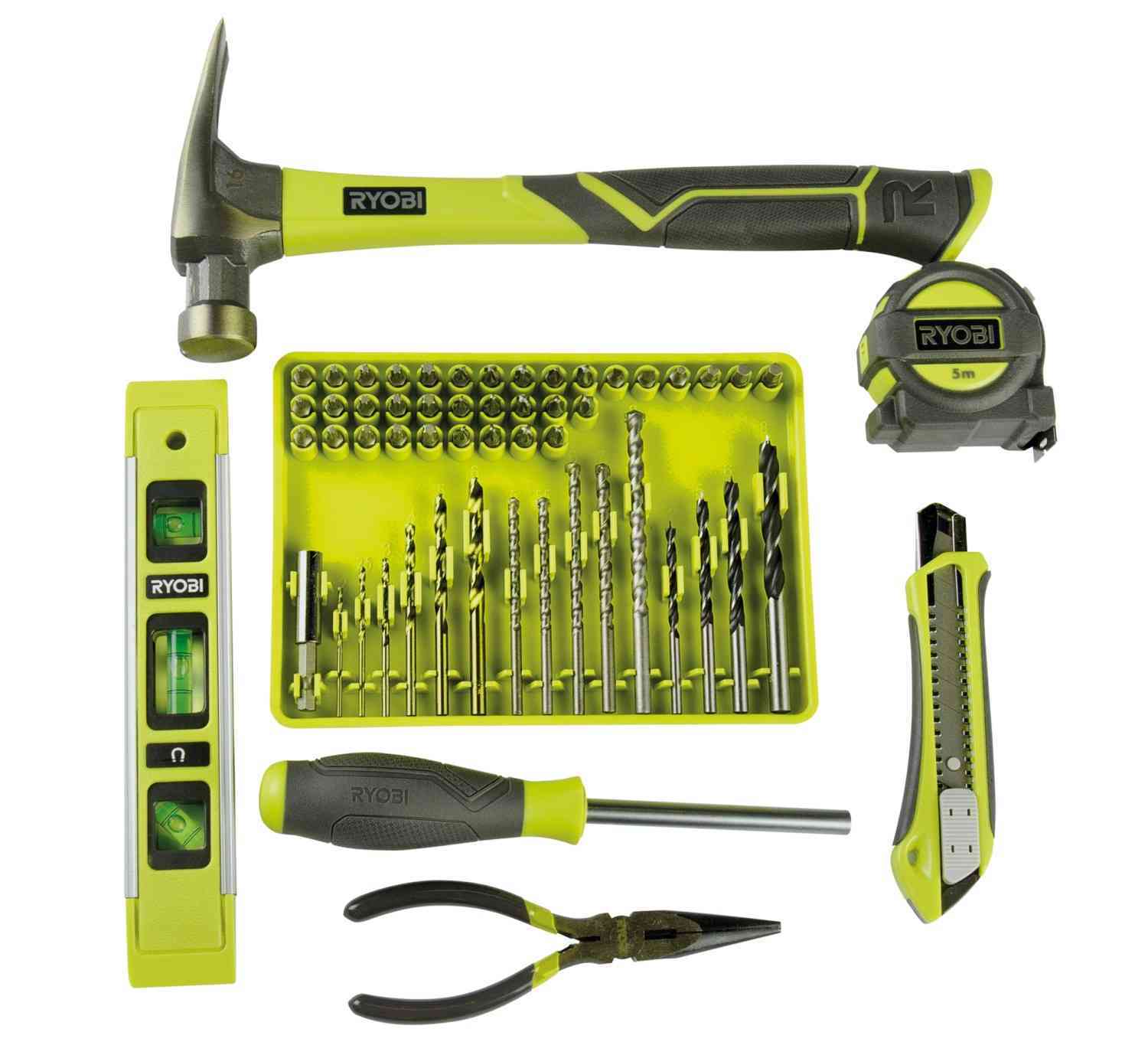 Handwerkzeug-Sets Ryobi DIY-Grundausstattung im Test, Bild 2