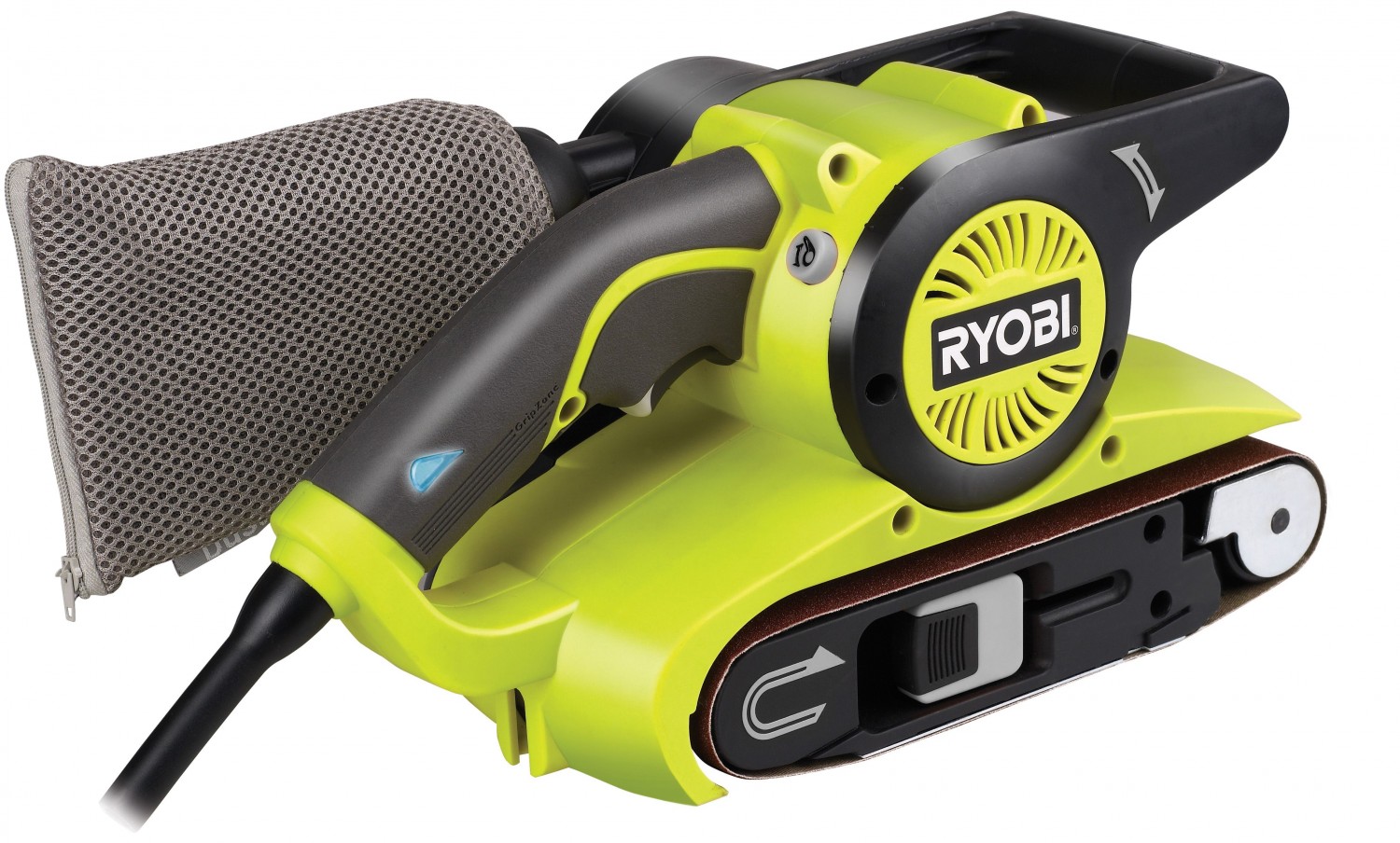 Bandschleifer Netzbetrieb Ryobi EBS 8021 V im Test, Bild 1