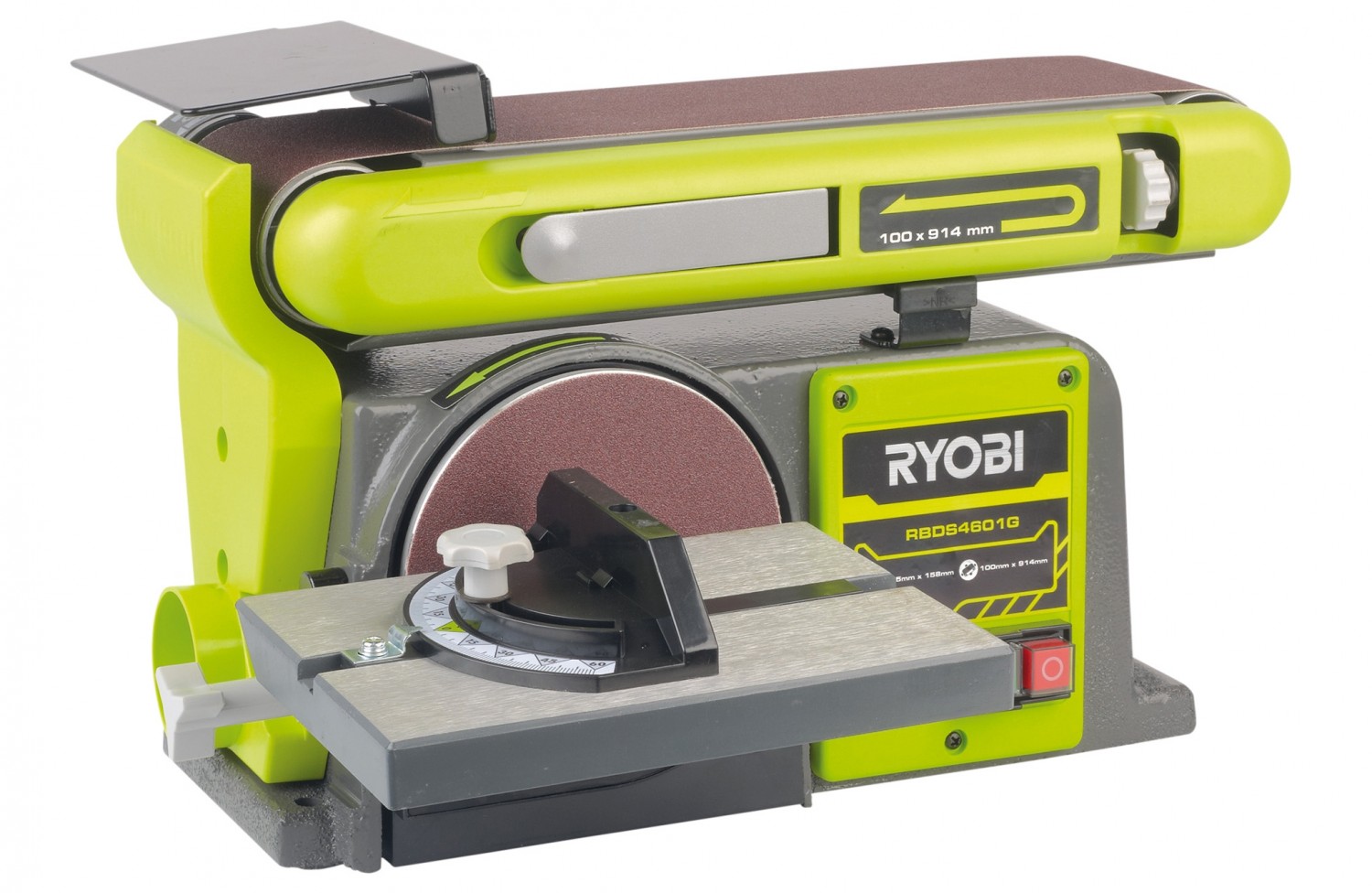 Bandschleifer Netzbetrieb Ryobi RBDS4601G im Test, Bild 9