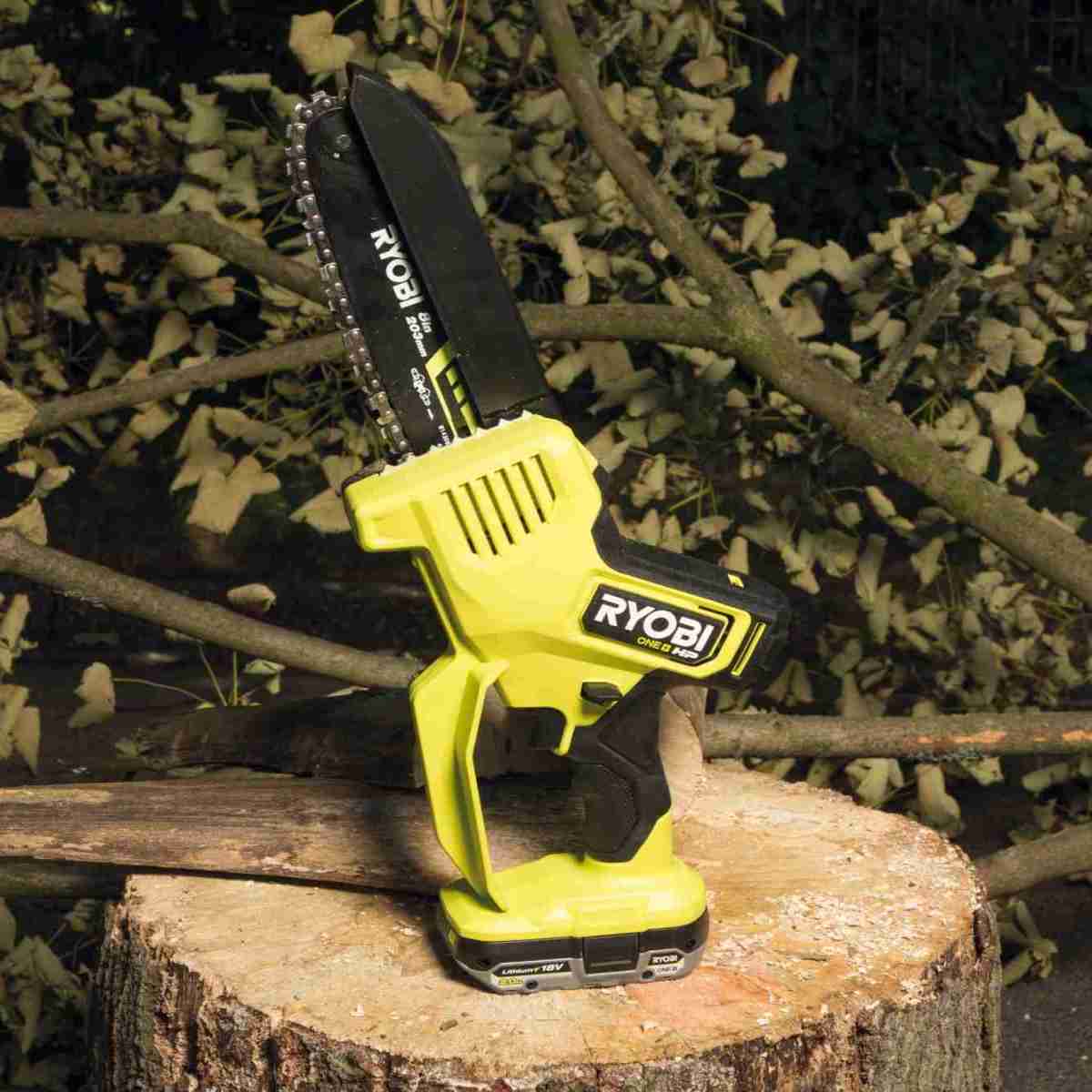 Akku-Kettensägen Ryobi RY18PSX20A im Test, Bild 9