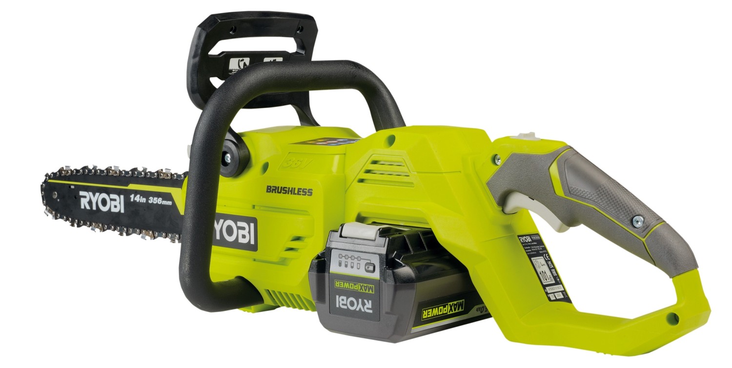 Akku-Kettensägen Ryobi RY36CSX35A im Test, Bild 3