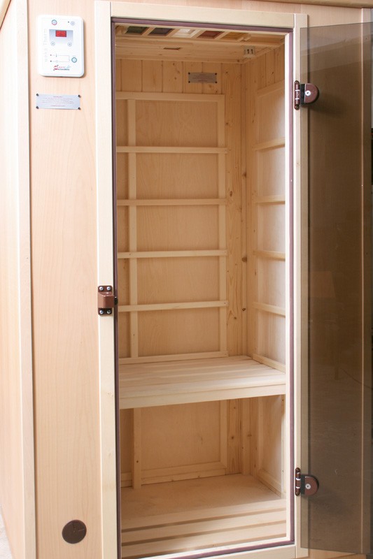 Sauna ohne Dampf: weka Infrarot-Wärmekabine, Bild 7 Sauna weka Infrarot-Wärmekabine im Test, Bild 7