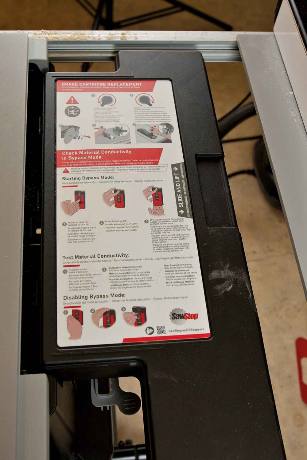 Tisch-Kreissägen Sawstop Tischkreissäge JSS-230B50EU im Test, Bild 2