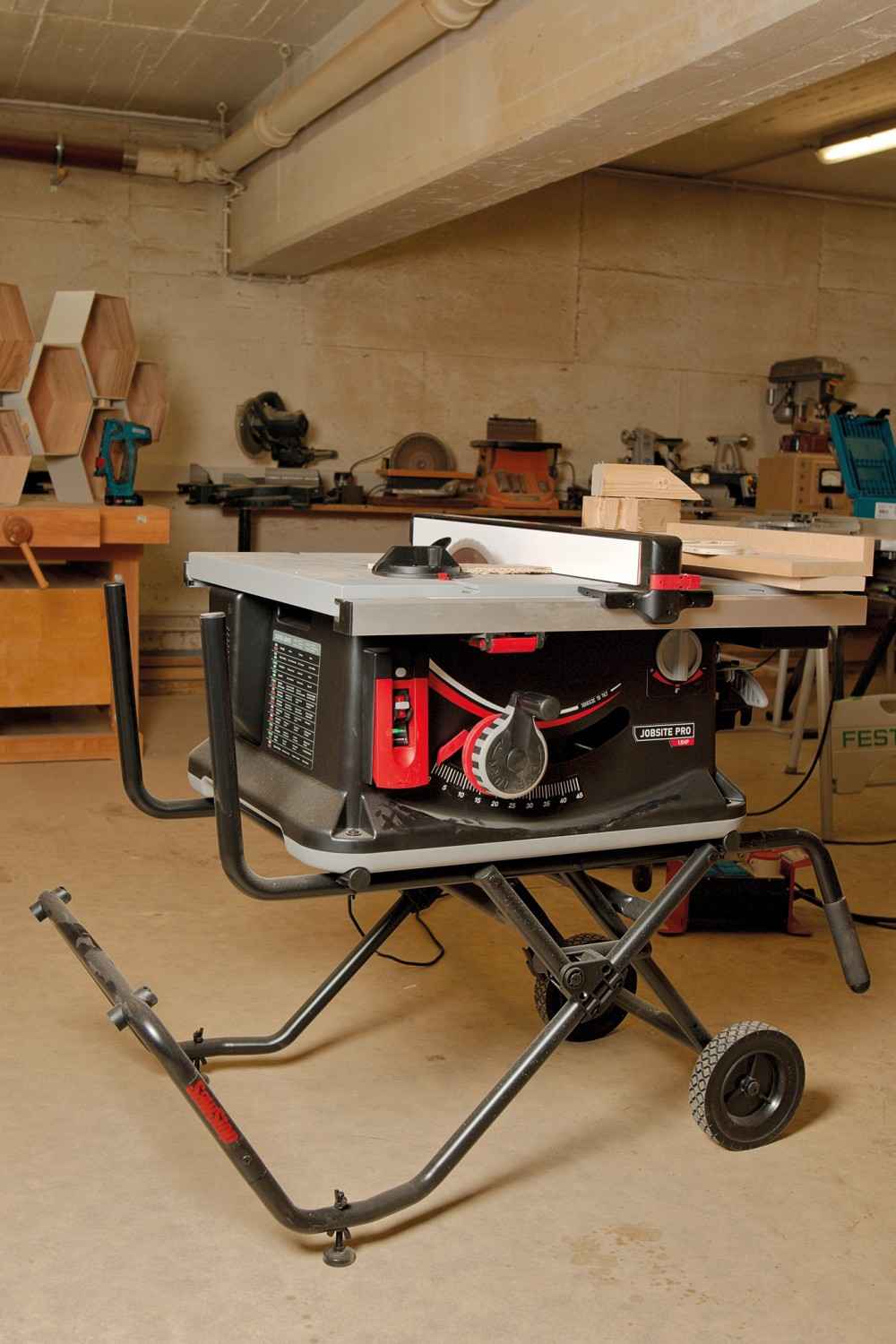 Tisch-Kreissägen Sawstop Tischkreissäge JSS-230B50EU im Test, Bild 9