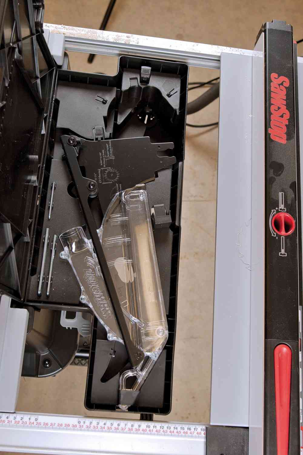 Tisch-Kreissägen Sawstop Tischkreissäge JSS-230B50EU im Test, Bild 13