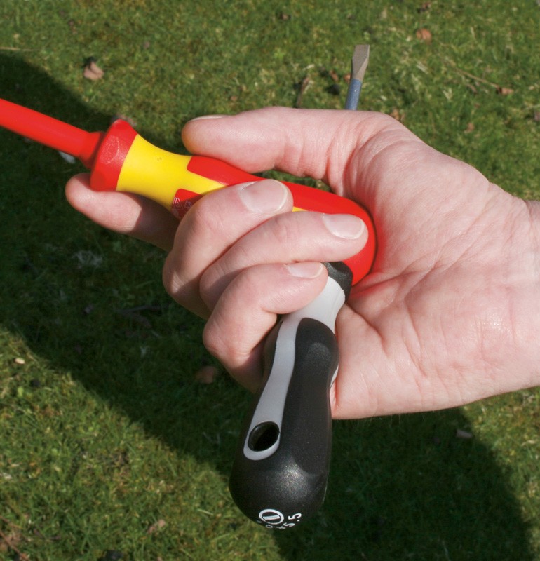 Der nötige Halt: Athlet Schraubendreher DIAMONDgrip, Bild 2 Schraubendreher Athlet Schraubendreher DIAMONDgrip im Test, Bild 2