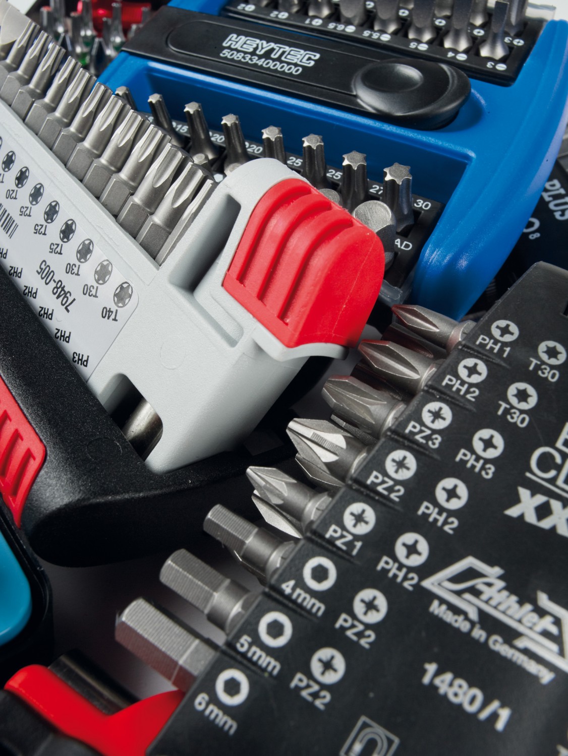 Vergleichstest: Sechs Bitsets der Oberklasse im Vergleich, Bild 1 Zubehör Elektrowerkzeuge Akku: Sechs Bitsets der Oberklasse im Vergleich, Bild 1