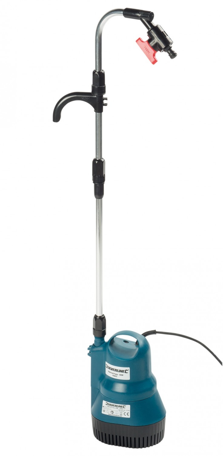 Schön bequem!: Silverline Regenfass-Pumpe, Bild 1 Garten-Pumpen Silverline Regenfass-Pumpe im Test, Bild 1