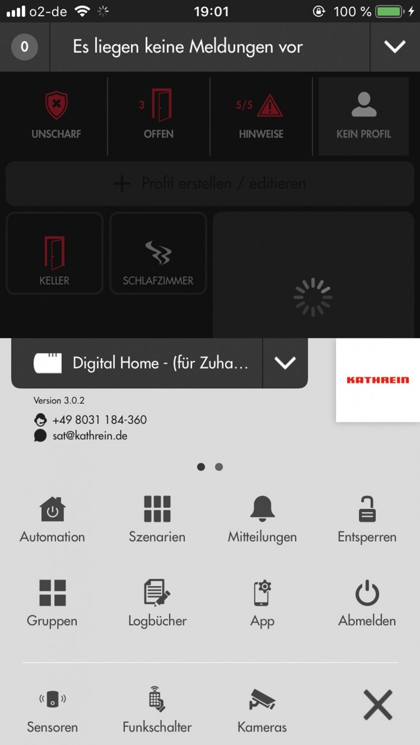 Smart-Home-Alarmanlage Kathrein FAZ 100: Kathrein FAZ 100, Bild 13 Smart Home Alarmanlage Kathrein FAZ 100 im Test, Bild 13