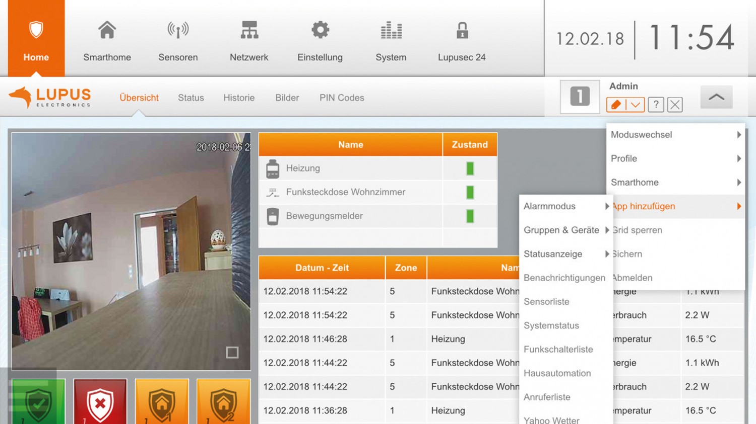 Smart-Home-Alarmanlage Lupusec XT3: Lupusec XT3, Bild 4 Smart Home Alarmanlage Lupusec XT3 im Test, Bild 4