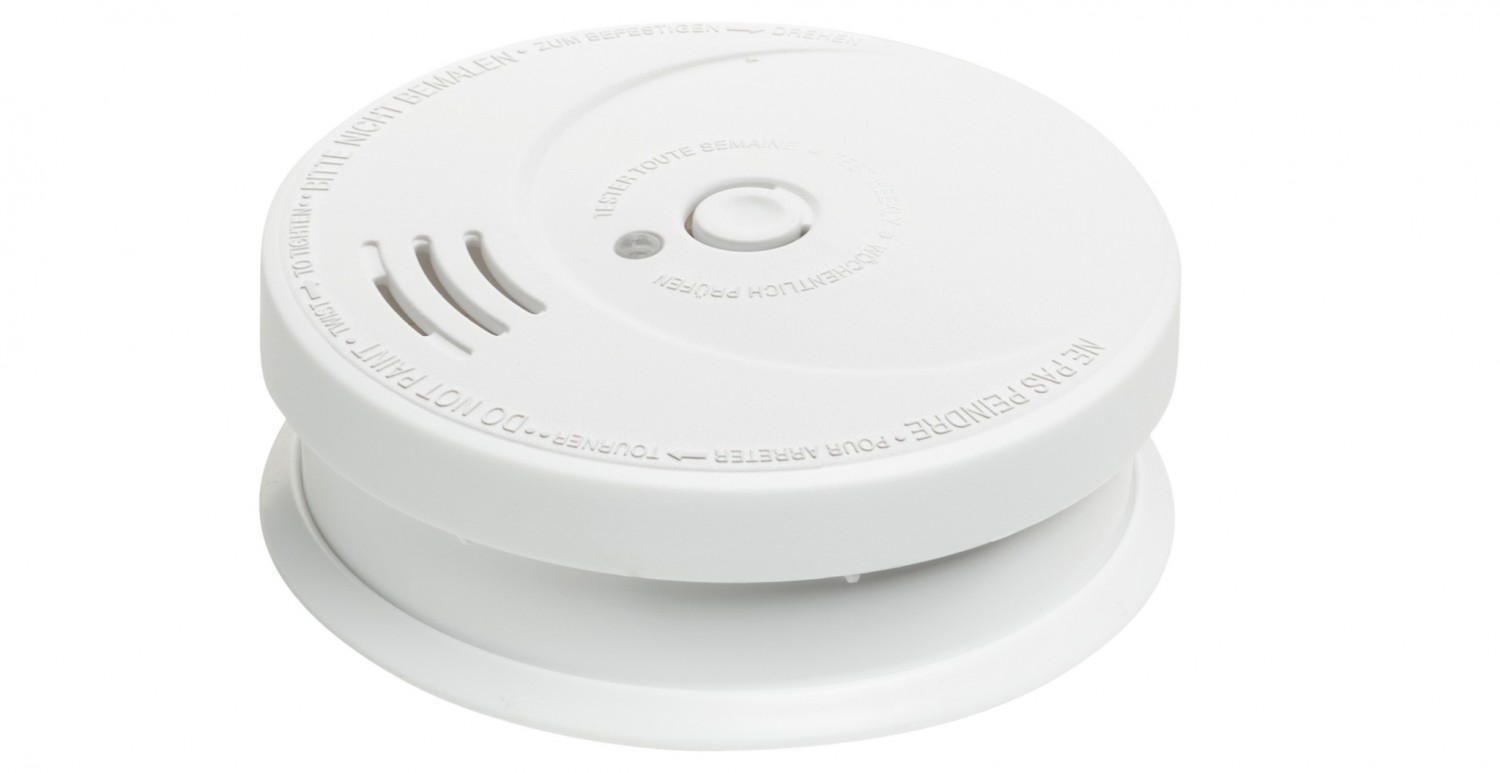 In Sicherheit ruhig schlafen: Smartwares Rauchmelder RM149, Bild 1 Feuermelder Smartwares Rauchmelder RM149 im Test, Bild 1