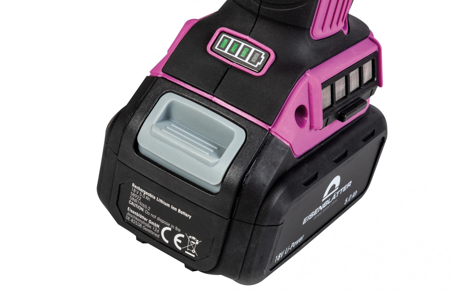 18-V-Akku-Winkelschleifer von Eisenblätter: Eisenblätter Varilex Akku 18V, Bild 5 Sonstige Elektrowerkzeuge Akku Eisenblätter Varilex Akku 18V im Test, Bild 5