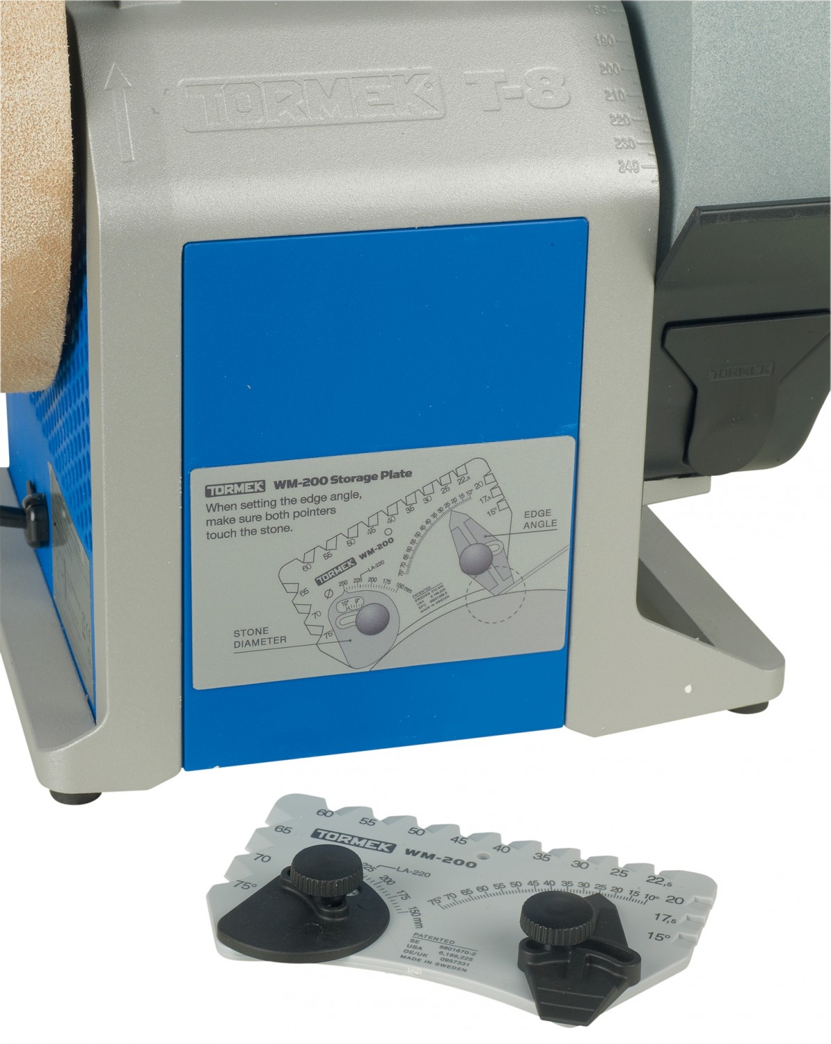 Immer scharf: Tormek Nassschleifmaschine T8, Bild 2 Sonstige Elektrowerkzeuge Netzbetrieb Tormek Nassschleifmaschine T8 im Test, Bild 2
