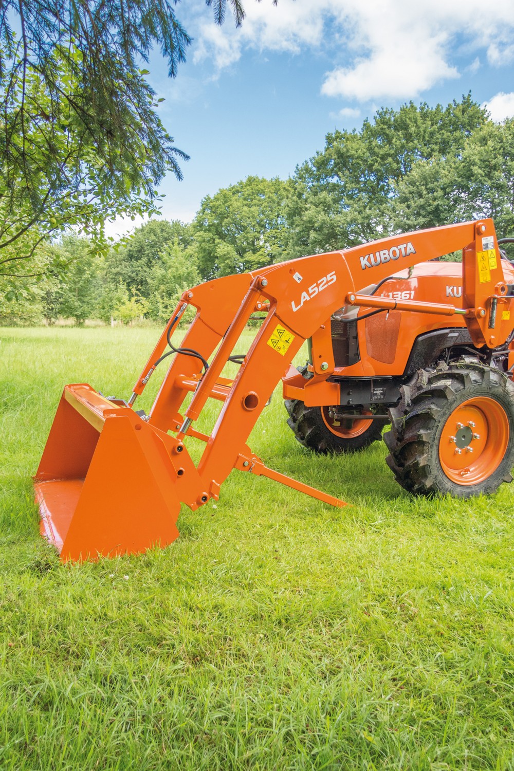 Durch dick und dünn: Kubota L1361, Bild 3 Sonstige Gartengeräte Kubota L1361 im Test, Bild 3