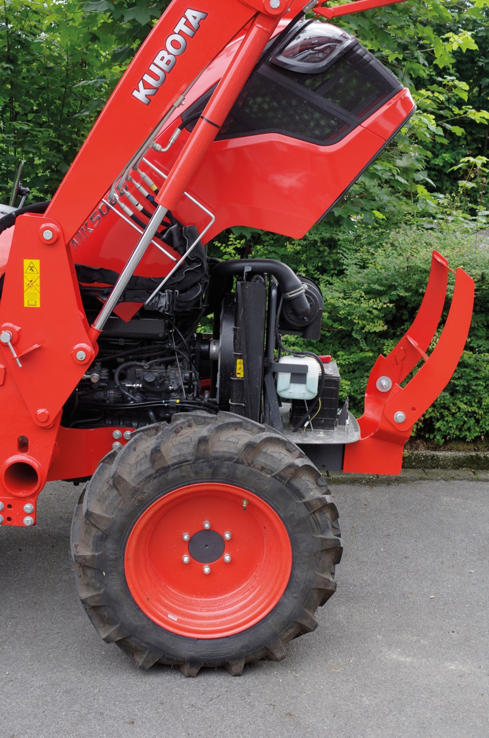 Echter Trecker: Kubota MK 5000, Bild 7 Sonstige Gartengeräte Kubota MK 5000 im Test, Bild 7