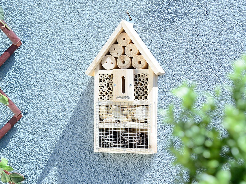Zimmer frei: Pearl Insektenhotel-Bausatz, Bild 2 Sonstige Gartengeräte Pearl Insektenhotel-Bausatz im Test, Bild 2