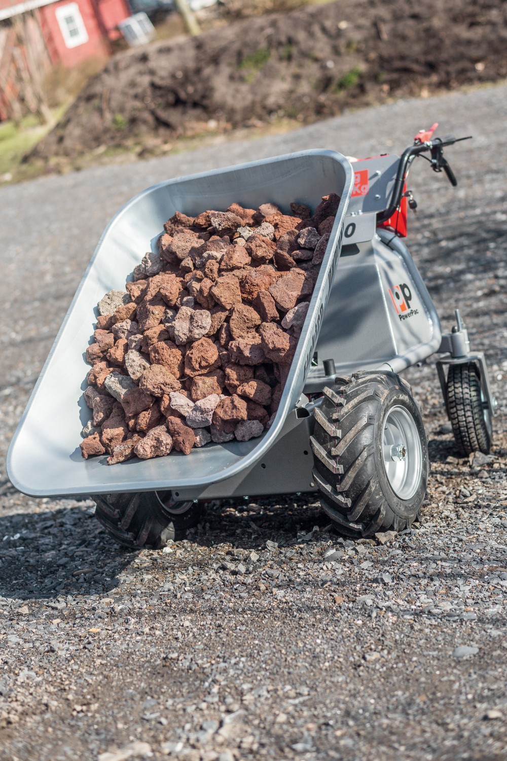 Elektrischer Lastesel: PowerPac Elektro-Dumper MCE 100, Bild 7 Sonstige Gartengeräte PowerPac Elektro-Dumper MCE 100 im Test, Bild 7