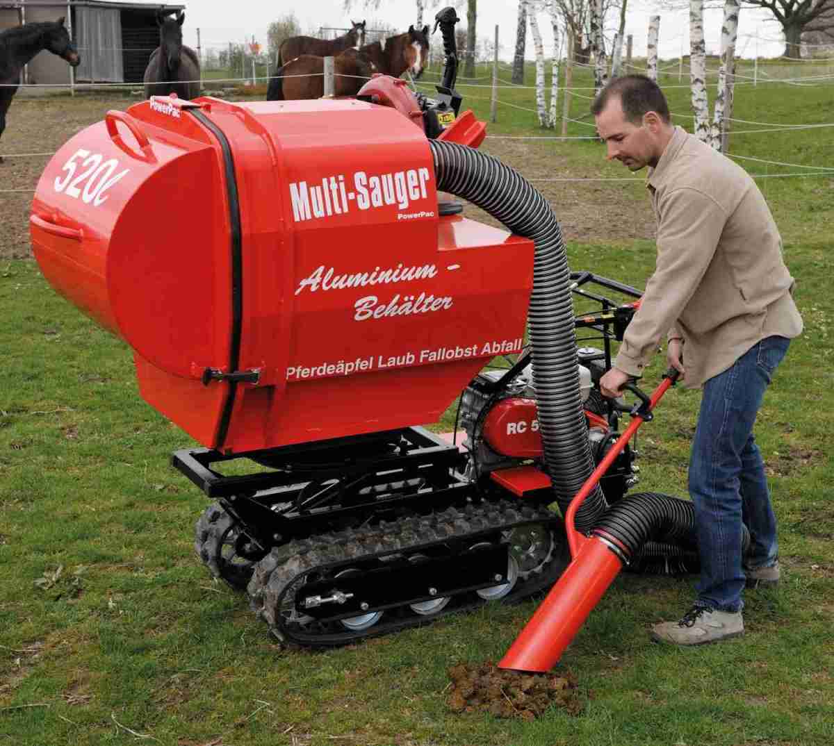 Der fürs Grobe: PowerPac Multi-Sauger MCS520, Bild 5 Sonstige Gartengeräte PowerPac Multi-Sauger MCS520 im Test, Bild 5