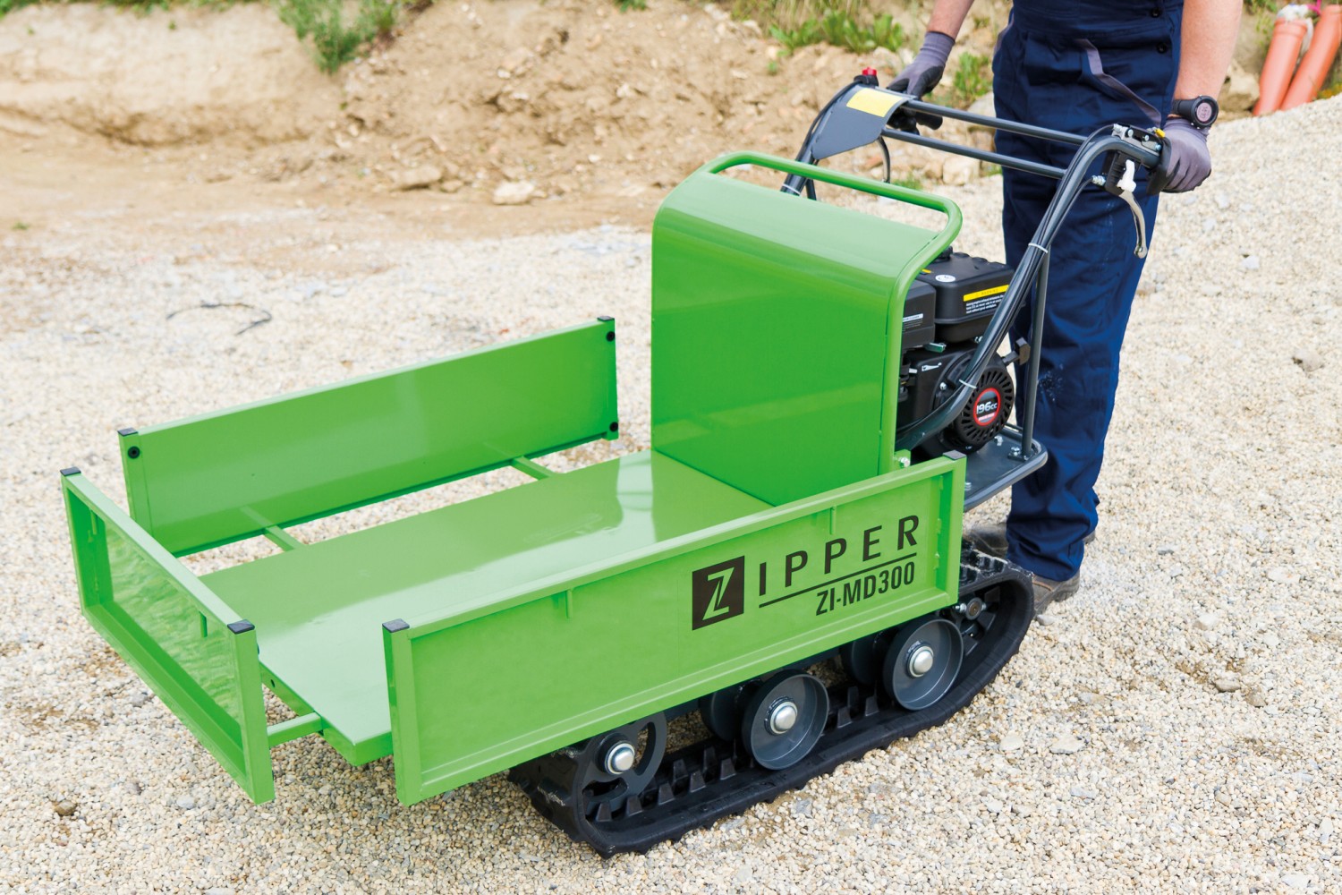 Kleintransporter: Zipper Multidumper ZI-MD 300, Bild 7 Sonstige Gartengeräte Zipper Multidumper ZI-MD 300 im Test, Bild 7