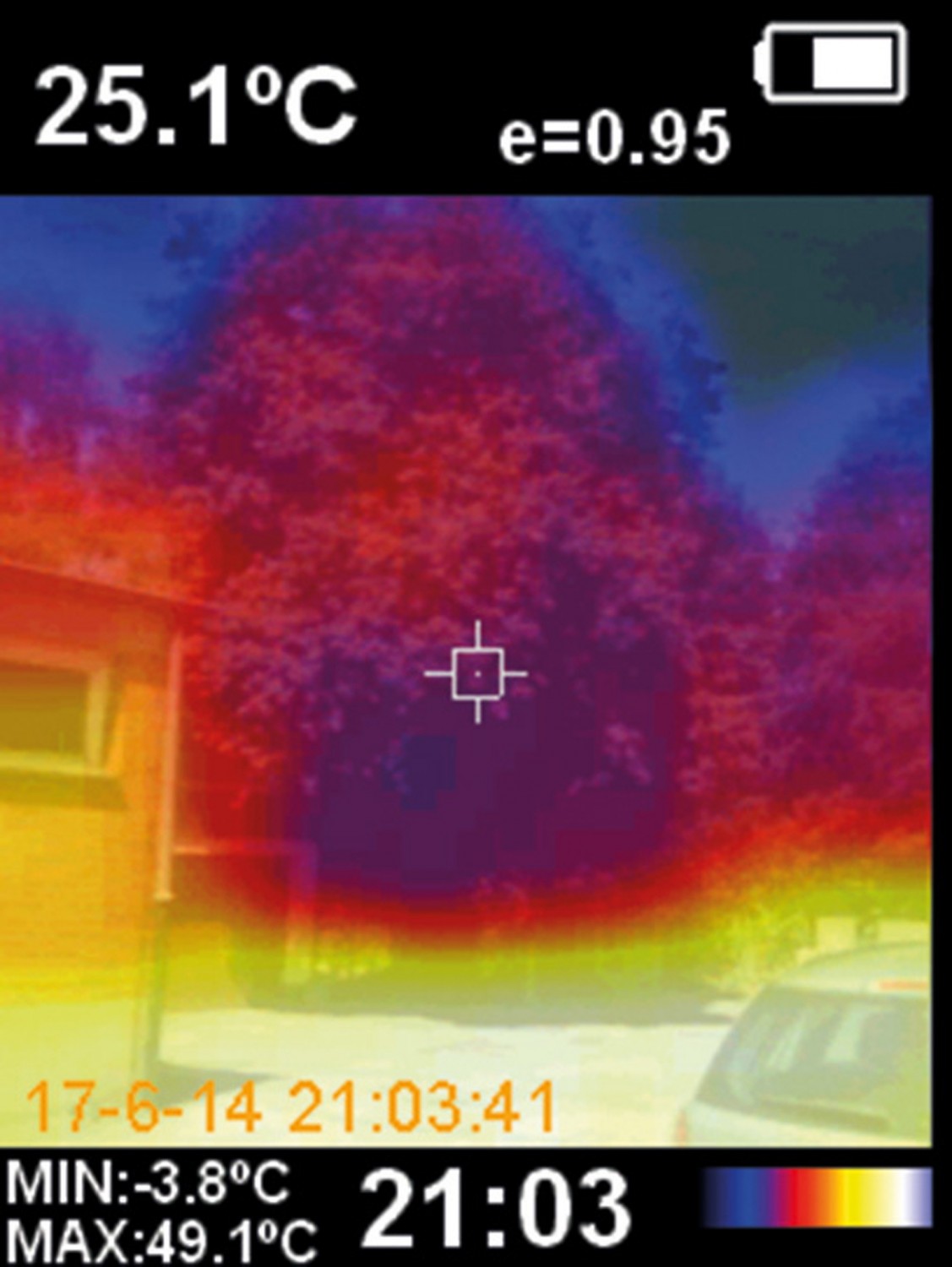 Temperaturen scannen: Testboy IR-Wärmebildkamera TV 291, Bild 2 Sonstige Handwerkzeuge Testboy IR-Wärmebildkamera TV 291 im Test, Bild 2