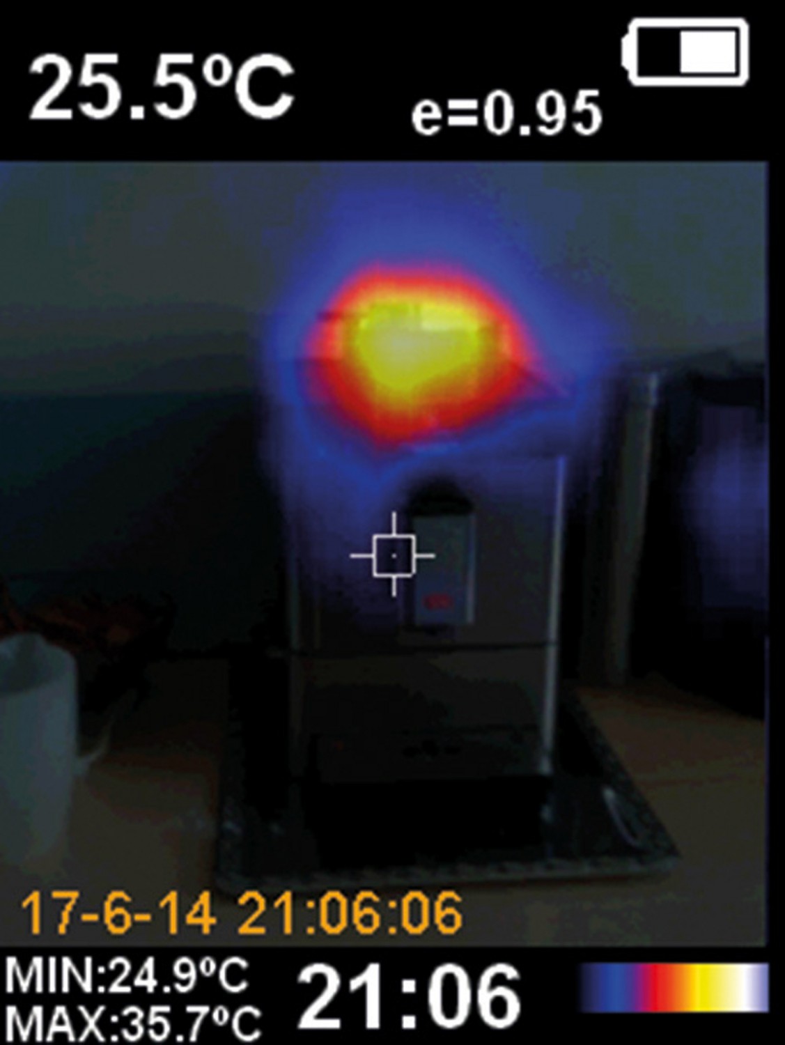 Temperaturen scannen: Testboy IR-Wärmebildkamera TV 291, Bild 6 Sonstige Handwerkzeuge Testboy IR-Wärmebildkamera TV 291 im Test, Bild 6