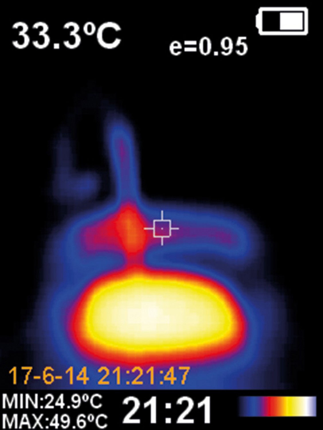 Temperaturen scannen: Testboy IR-Wärmebildkamera TV 291, Bild 7 Sonstige Handwerkzeuge Testboy IR-Wärmebildkamera TV 291 im Test, Bild 7