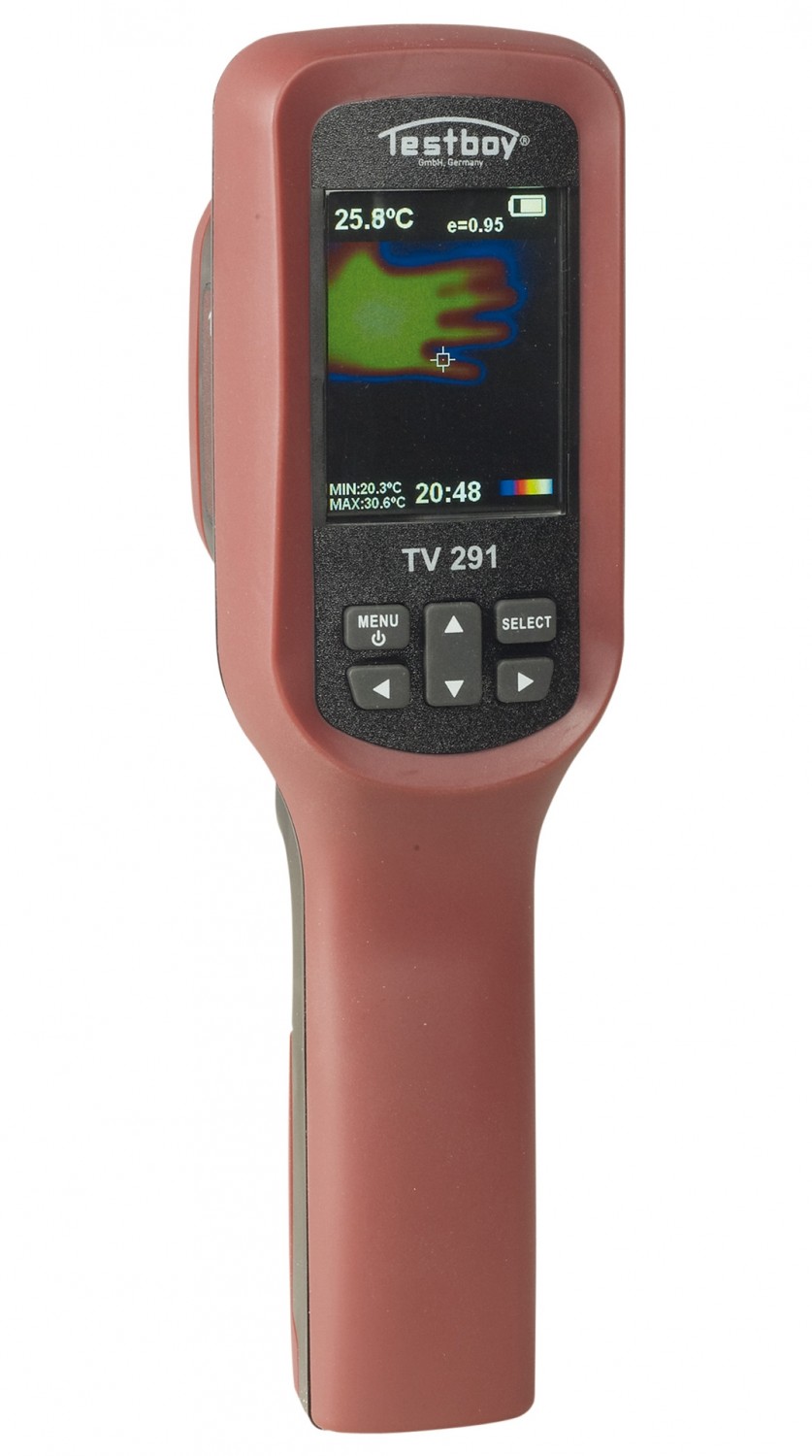 Temperaturen scannen: Testboy IR-Wärmebildkamera TV 291, Bild 8 Sonstige Handwerkzeuge Testboy IR-Wärmebildkamera TV 291 im Test, Bild 8