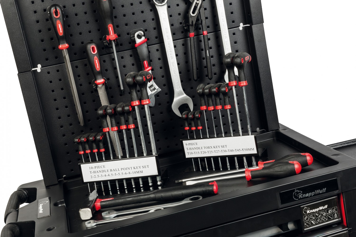 Komplette Werkstatt: Knappwulf Premium-Werkstattwagen KW532, Bild 2 Sonstige Werkstatteinrichtung Knappwulf Premium-Werkstattwagen KW532 im Test, Bild 2