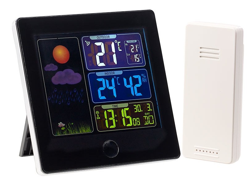 Gut Wetter voraus!: infactory Funk-Wetterstation FWS-260, Bild 2 Sonstiges Haustechnik infactory Funk-Wetterstation FWS-260 im Test, Bild 2