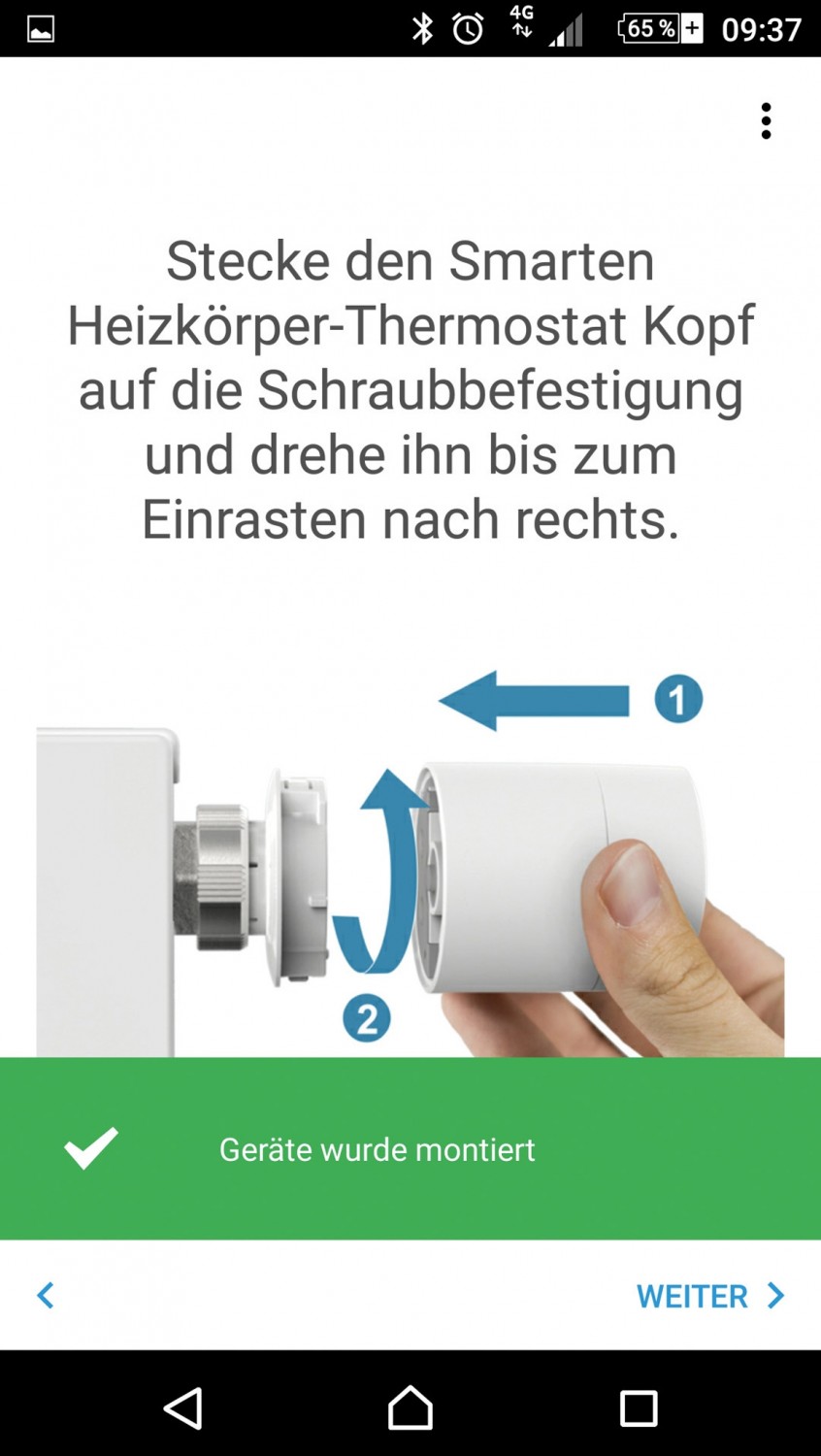 Intelligenter heizen: Tado° Smartes Heizkörper- Thermostat-Starter Kit V3+, Bild 4 Sonstiges (iHome) Tado° Smartes Heizkörper- Thermostat-Starter Kit V3+ im Test, Bild 4