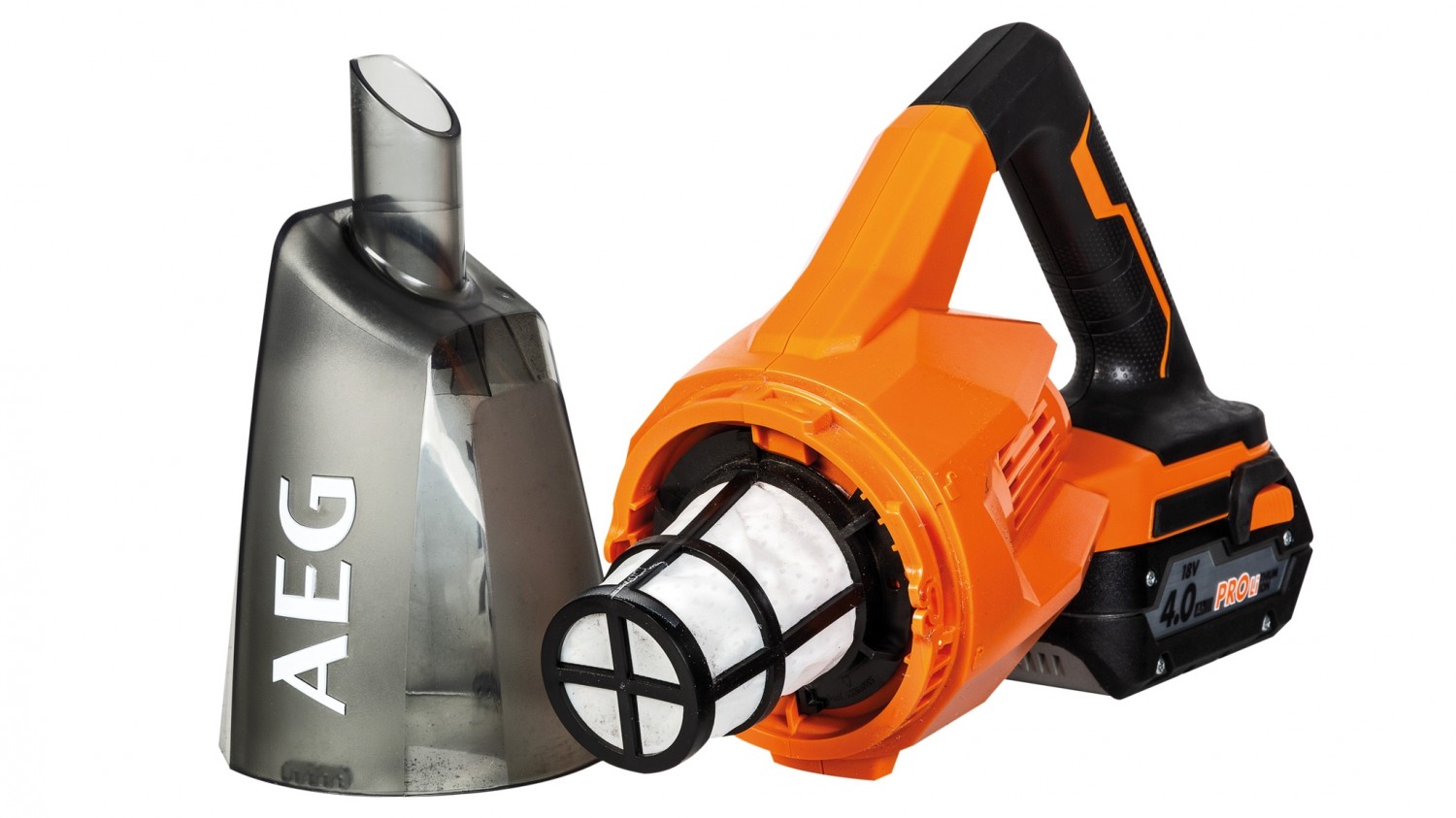 Mal eben saugen ...: AEG 18-V-Handstaubsauger BHSS18, Bild 2 Staubsauger AEG 18-V-Handstaubsauger BHSS18 im Test, Bild 2