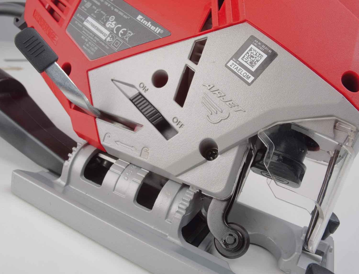 Einhell TE-JS 100, Bild 6 Stichsägen Netzbetrieb Einhell TE-JS 100 im Test, Bild 6