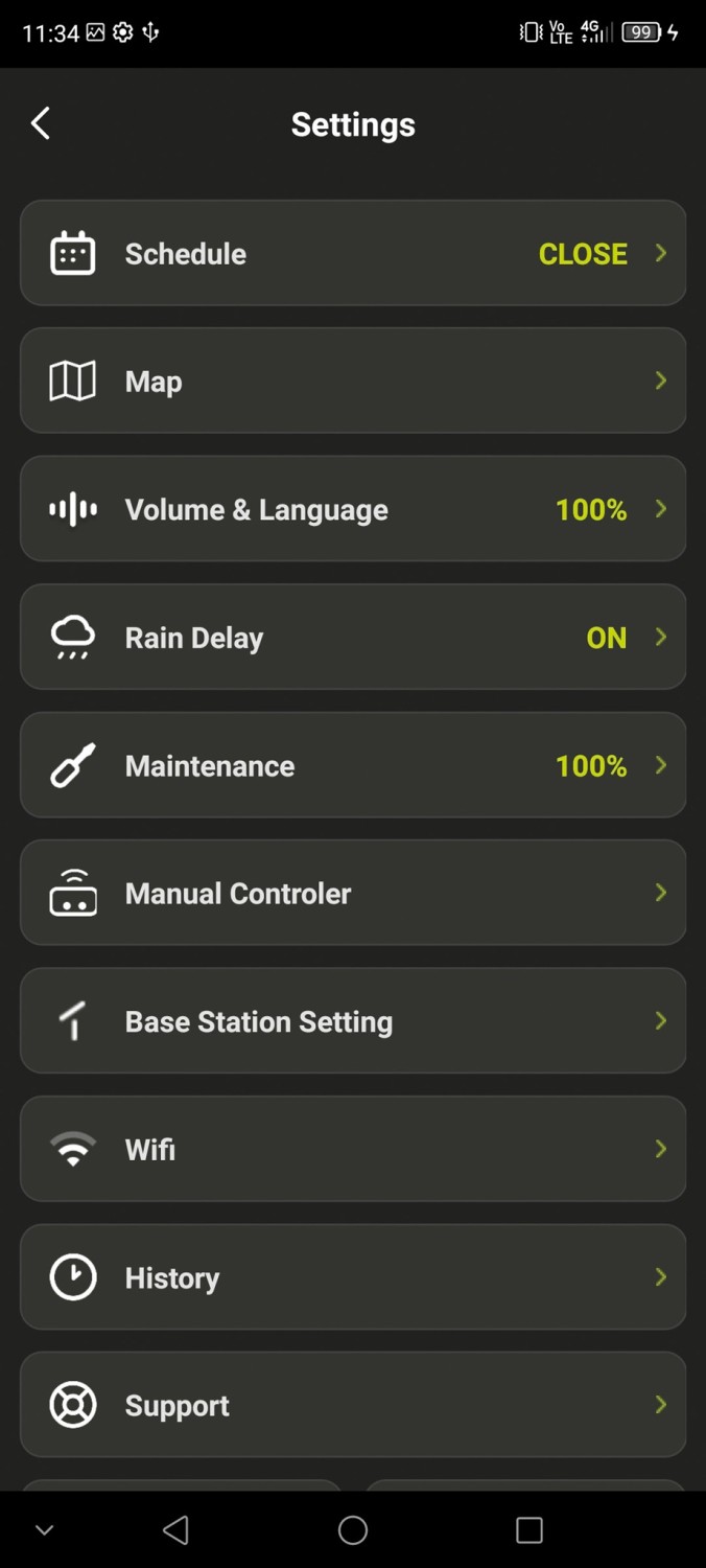 Mit Kamera, KI und RTK-Navigation: Suntek SRM3150, Bild 11 Roboter-Rasenmäher Suntek SRM3150 im Test, Bild 11