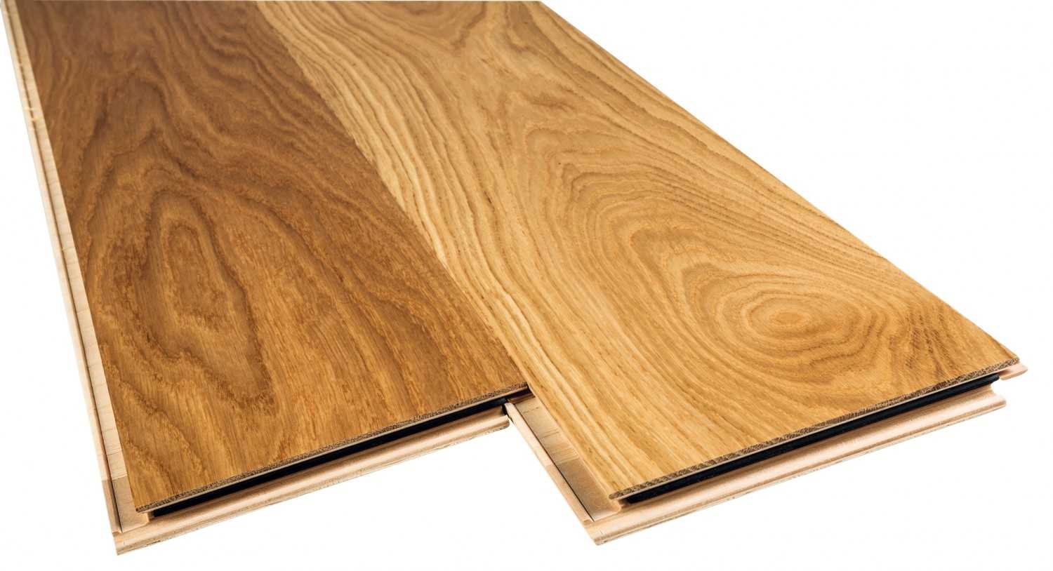 Bodenbeläge-Holz-Parkett Tarkett 7878001 pure Oak nature Plank im Test, Bild 1