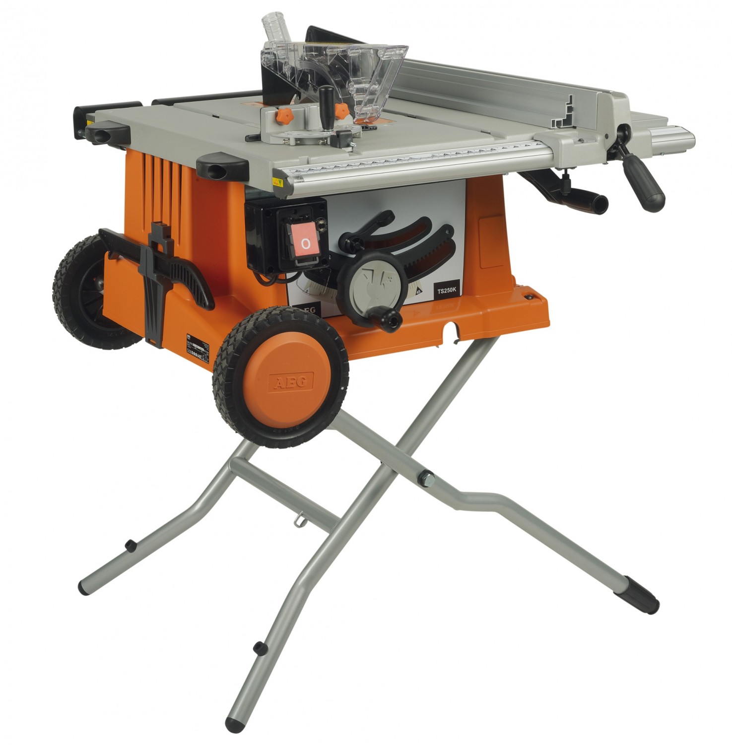 Sägt, rollt, steht: AEG Powertools TS 250 K, Bild 2 Tisch-Kreissägen AEG Powertools TS 250 K im Test, Bild 2