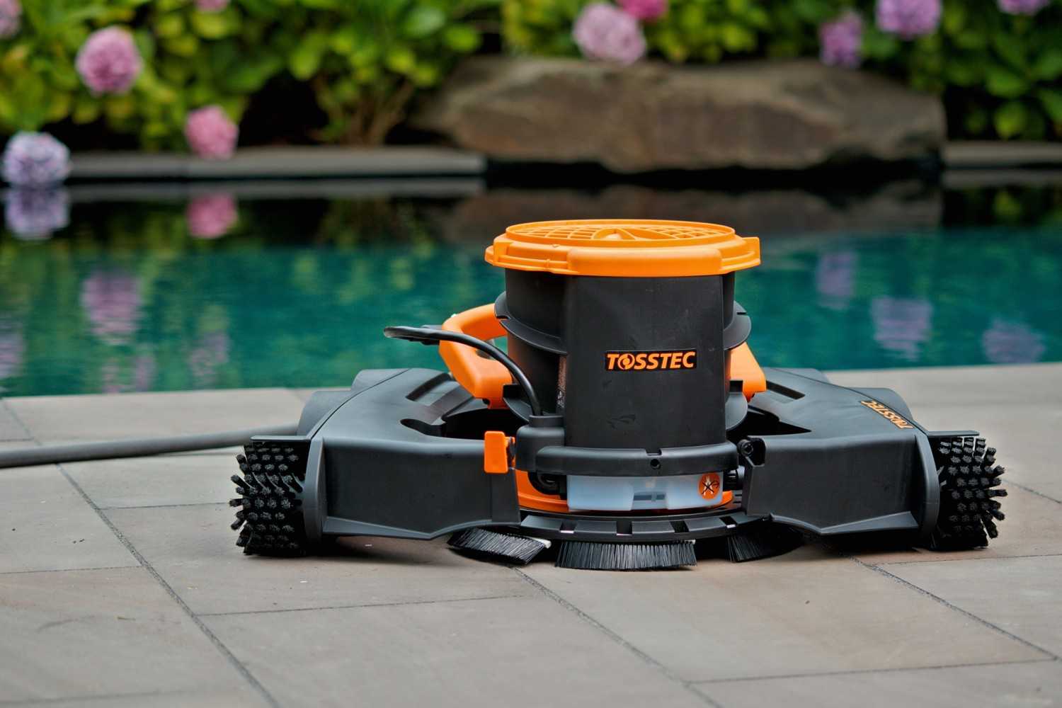 Sauberer Naturpool: Tosstec Poolroboter TT-RB Art. Nr.: 500 400, Bild 2 Pool Roboter Tosstec Poolroboter TT-RB Art. Nr.: 500 400 im Test, Bild 2