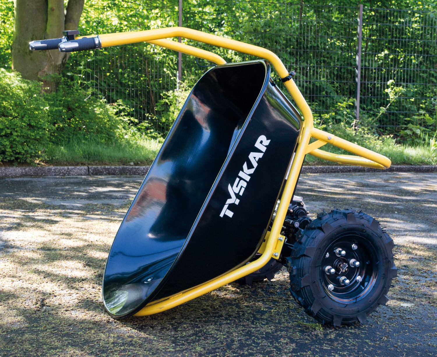 Akku-Schubkarre ESK260Twin der Marke Tyskar: Tyskar ESK260Twin, Bild 5 Akku-Schubkarre Tyskar ESK260Twin im Test, Bild 5