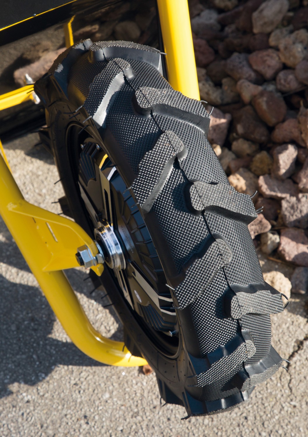 Akku-Schubkarre Tyskar ESK500PRO im Test, Bild 4