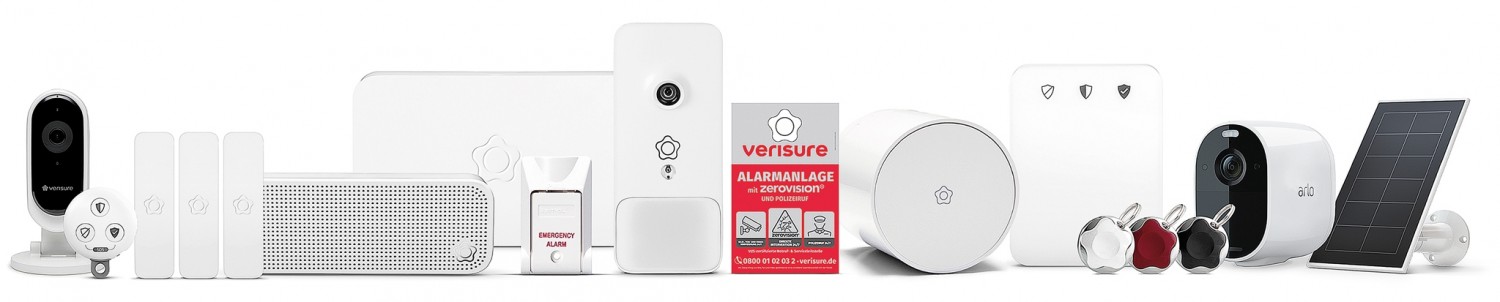 Alarmanlage mit Fernüberwachung: Verisure Alarmsystem mit ZeroVision, Bild 1 Smart Home Alarmanlage Verisure Alarmsystem mit ZeroVision im Test, Bild 1