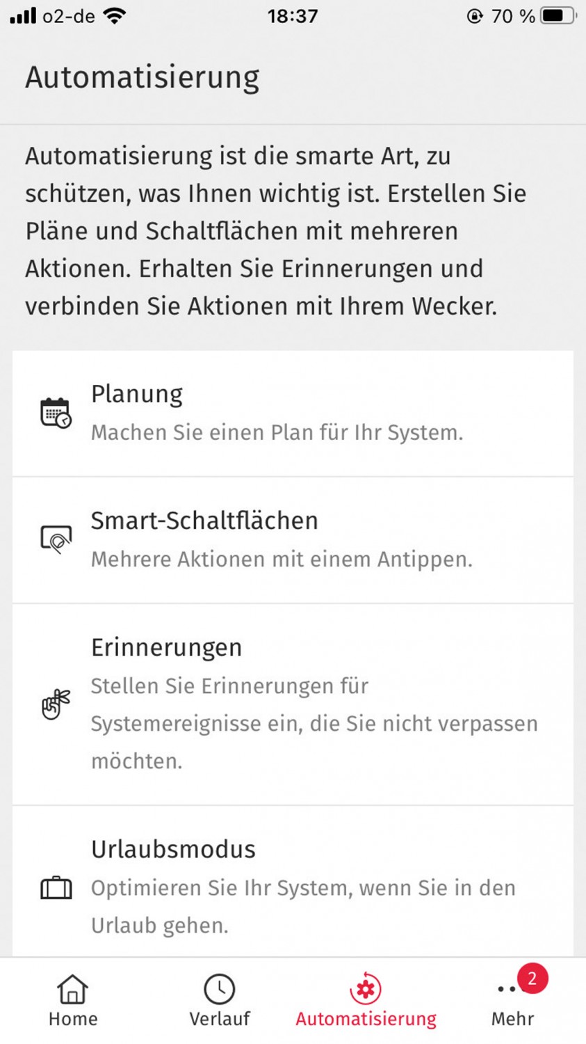 Smart Home Alarmanlage Verisure Alarmsystem mit ZeroVision im Test, Bild 5