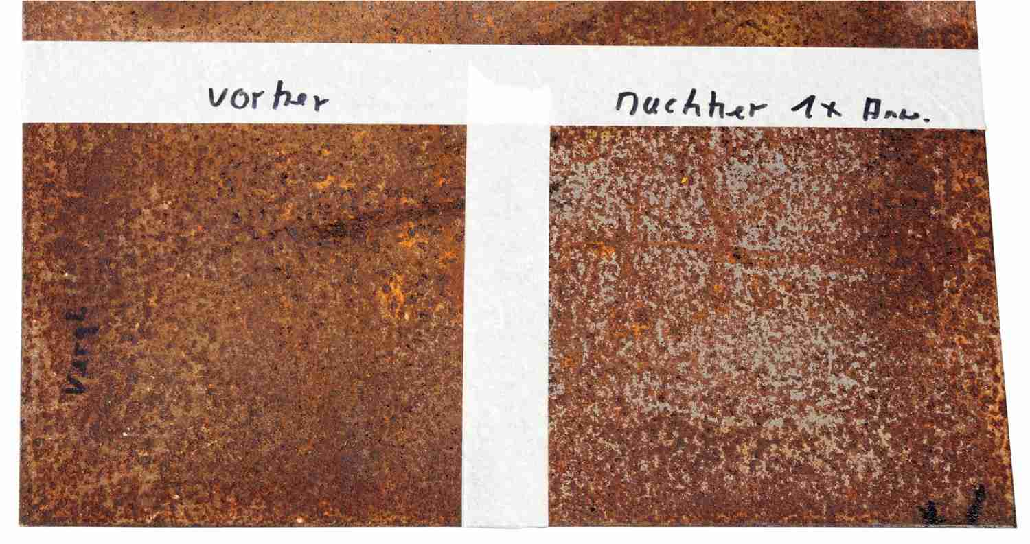 Sonstige Baustoffe Weicon Rostentferner Gel im Test, Bild 2