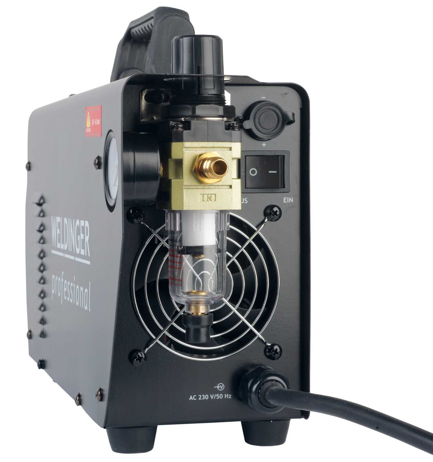 Schneiden mit Lichtbogen: Weldinger Inverter-Plasmaschneider PS42 pilot pro CNC, Bild 3 Gewerbliche Werkzeuge Weldinger Inverter-Plasmaschneider PS42 pilot pro CNC im Test, Bild 3