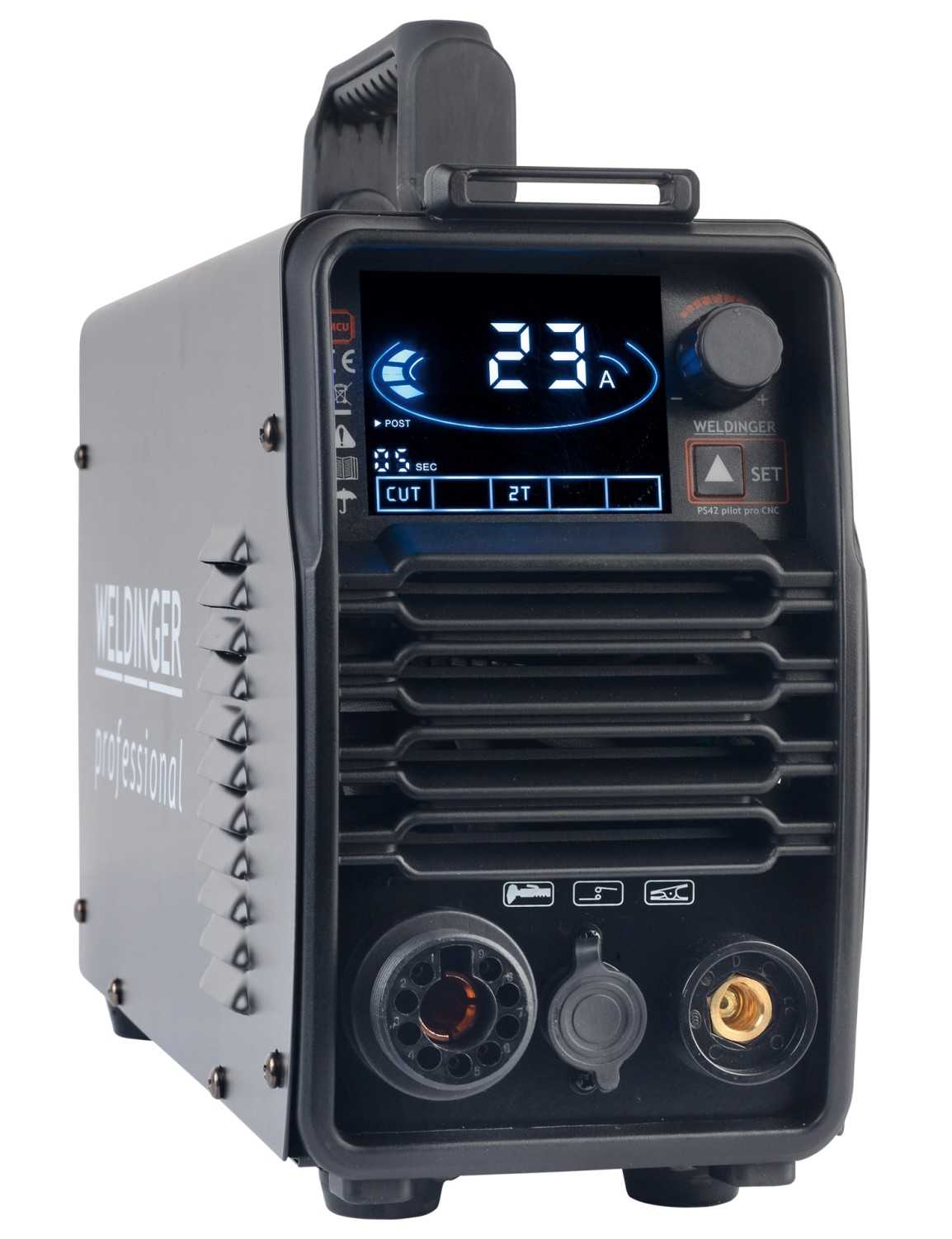 Schneiden mit Lichtbogen: Weldinger Inverter-Plasmaschneider PS42 pilot pro CNC, Bild 5 Gewerbliche Werkzeuge Weldinger Inverter-Plasmaschneider PS42 pilot pro CNC im Test, Bild 5